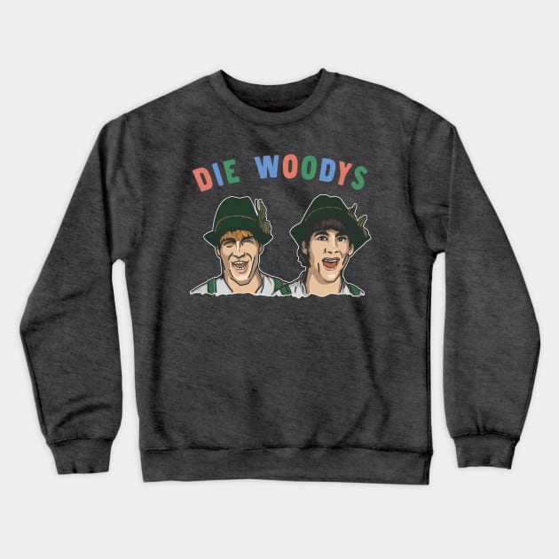 Die Woodys / German Schlager Internet Meme Duo Crewneck Sweatshirt by DankFutura